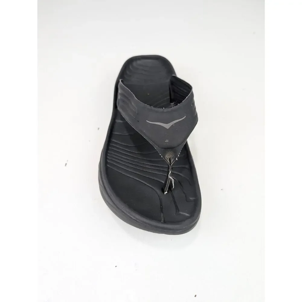 RIGHT SHOE ONLY - Hoka One Men's 11 Black Single Amputee Flip Flop